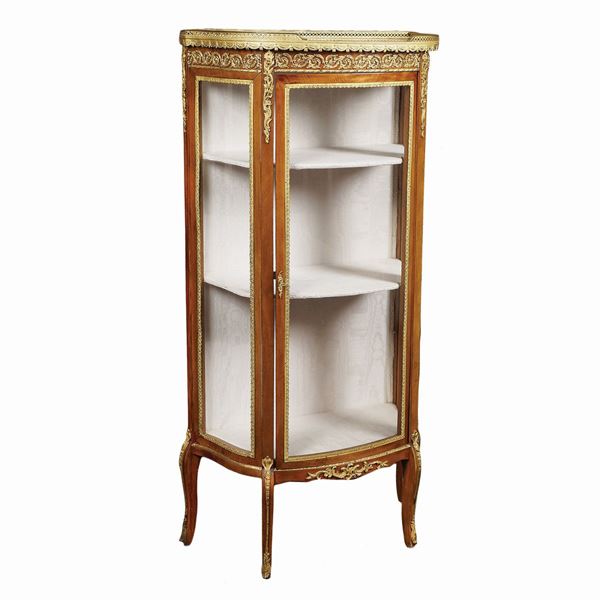 A French mahogany vitrine  (late 19th century)  - Auction Online Christmas Auction - Colasanti Casa d'Aste