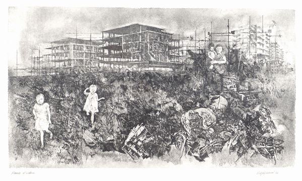 Renzo Vespignani  (Rome 1924 - 2001)  - Auction Online Christmas Auction - Colasanti Casa d'Aste