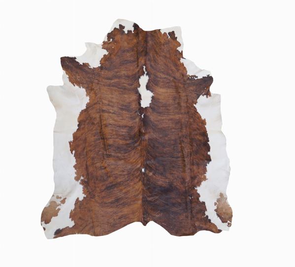 A horse skin carpet
