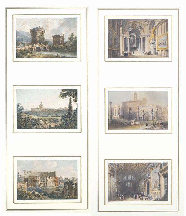 A lot of six prints (6)