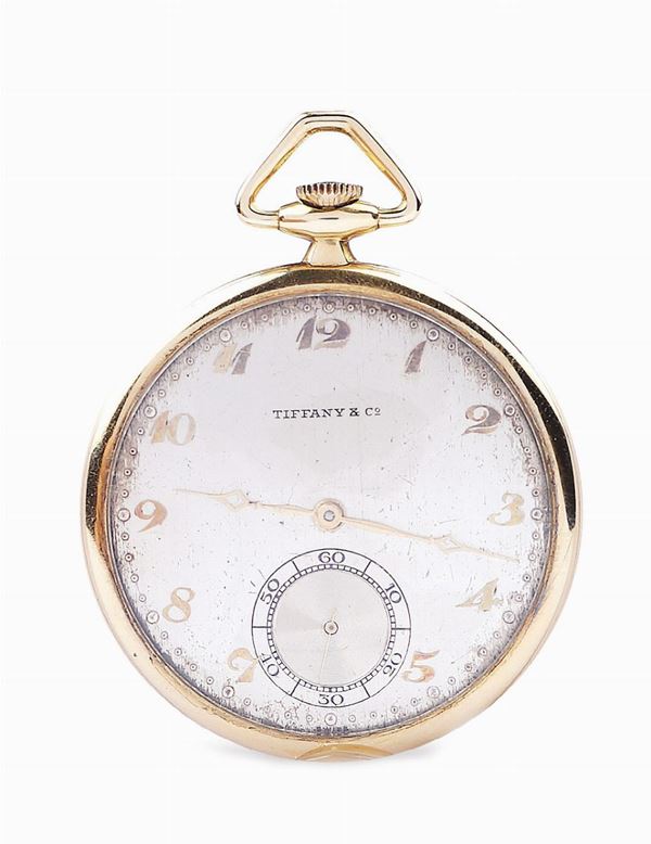 An 18K Tiffany & Co. pocket watch by IWC