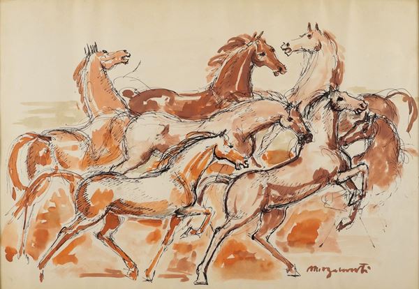 Unknown artist  (Italy, 20th century)  - Auction Online Christmas Auction - Colasanti Casa d'Aste