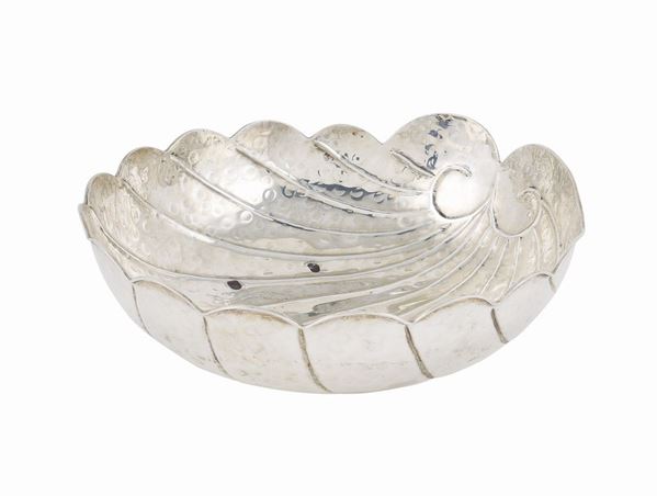 Bowl in argento 800  (manifattura fiorentina, XX Sec.)  - Asta ARGENTI DA COLLEZIONE  - Colasanti Casa d'Aste