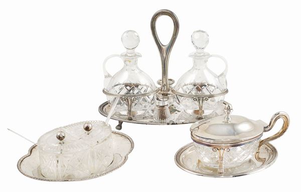 An 800 silver lot (3)  (Italy, 20th century)  - Auction Auction 34 - Colasanti Casa d'Aste