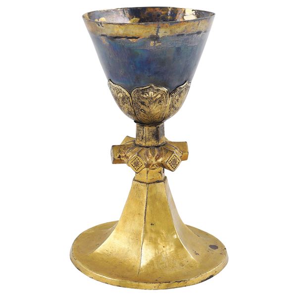 An antique Eucharistic chalice