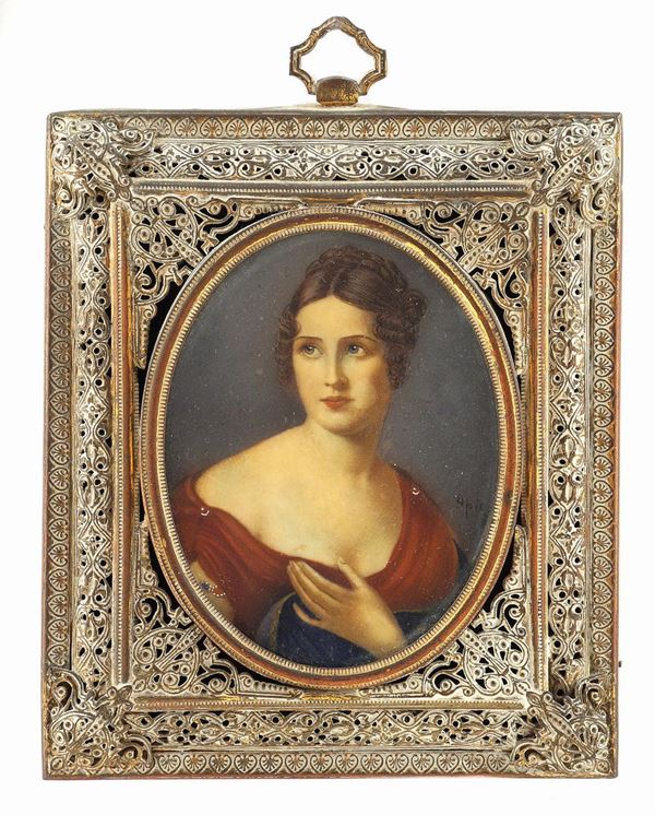 Scuola francese  (XIX secolo)  - Asta ARGENTI DA COLLEZIONE  - Colasanti Casa d'Aste