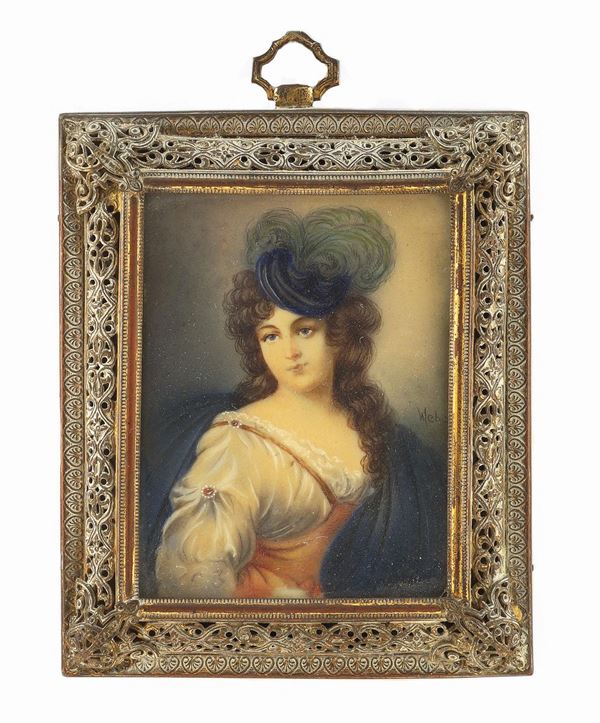 Scuola francese  (XIX secolo)  - Asta ARGENTI DA COLLEZIONE  - Colasanti Casa d'Aste