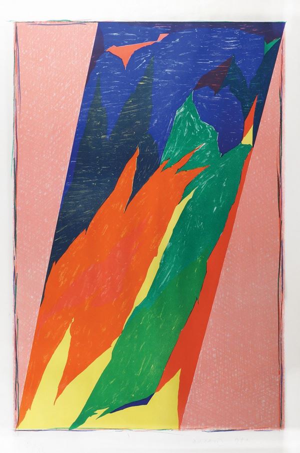Piero Dorazio  (Roma 1927 - 2005)  - Asta ARGENTI DA COLLEZIONE  - Colasanti Casa d'Aste