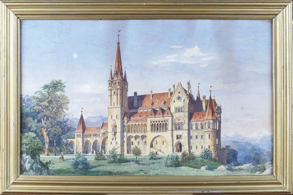 Gustav Neumann  (Leipzig 1825 - 1884)  - Auction Auction 34 - Colasanti Casa d'Aste