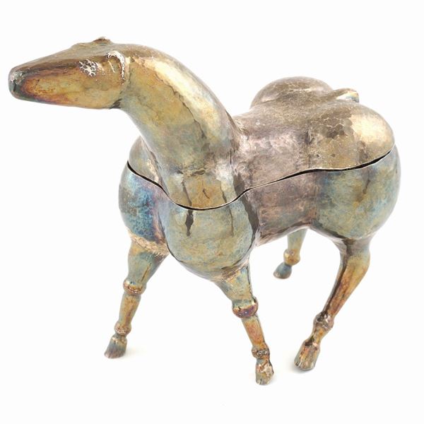 An Italian silver box  (Italy, 20th century)  - Auction Online Christmas Auction - Colasanti Casa d'Aste