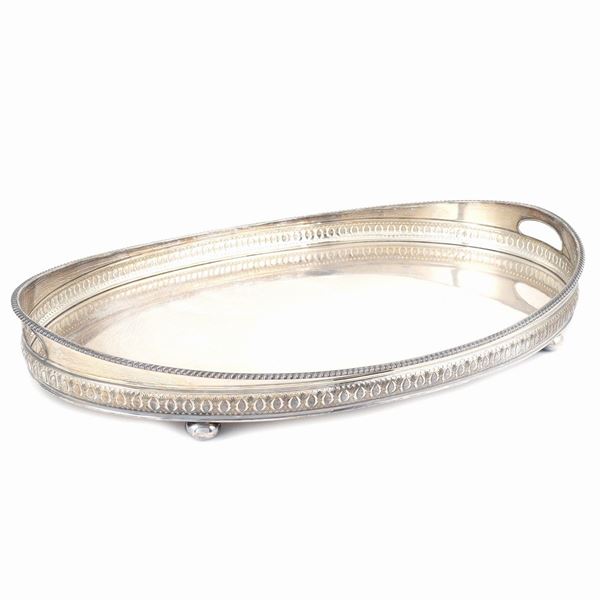 An English important silverplate tray  (Great Britain, 20th century)  - Auction Online Christmas Auction - Colasanti Casa d'Aste