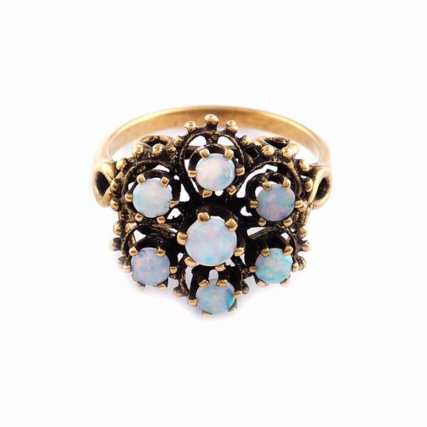 Anello in oro giallo 14kt