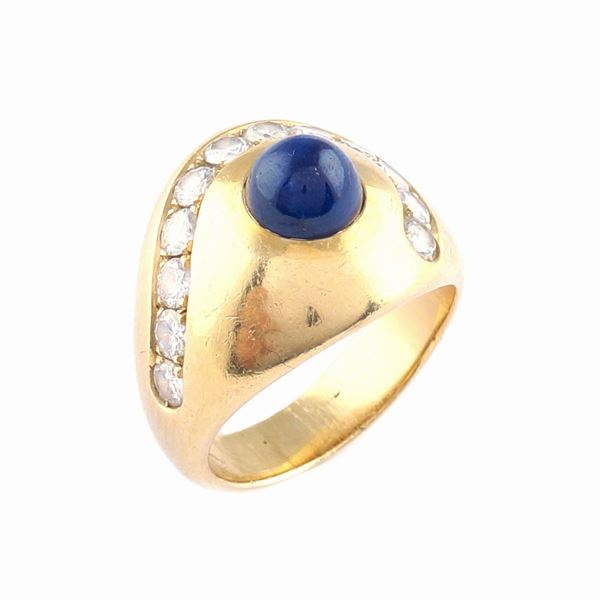 Anello in oro giallo 18kt