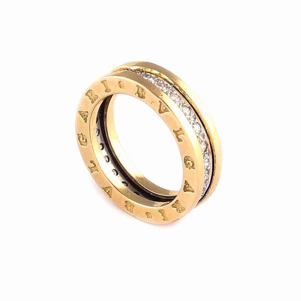 Anello fede modello Bulgari