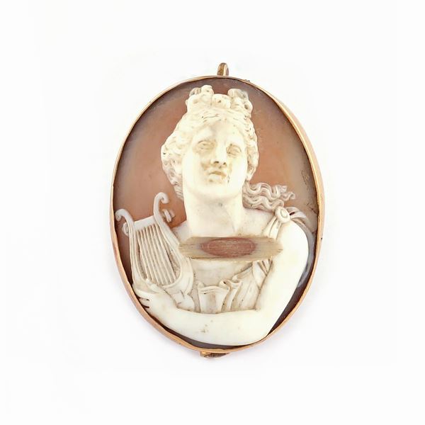 A 14kt pink gold brooch  (19th century)  - Auction Online Christmas Auction - Colasanti Casa d'Aste