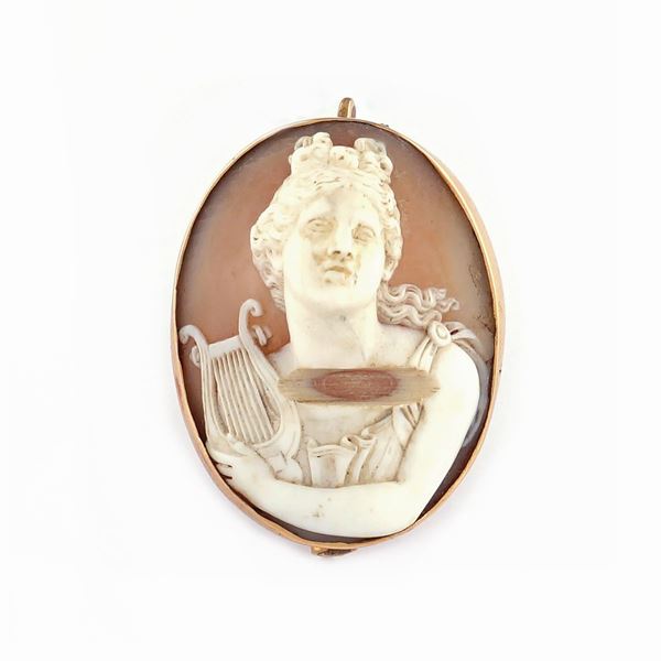 Spilla in oro rosa 14kt
