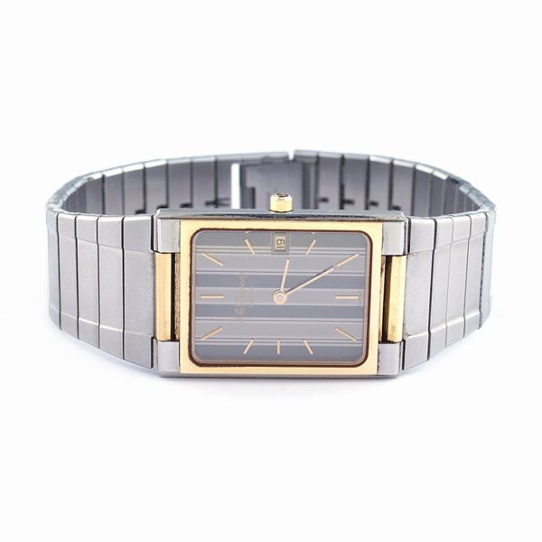 A S.T. Dupont gold and steel wrist watch  (1980)  - Auction Online Christmas Auction - Colasanti Casa d'Aste
