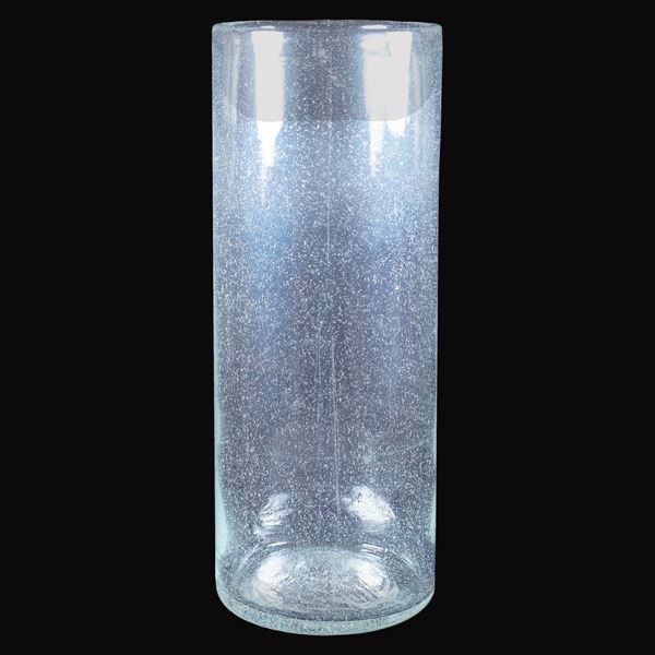 A Biot glass jar
