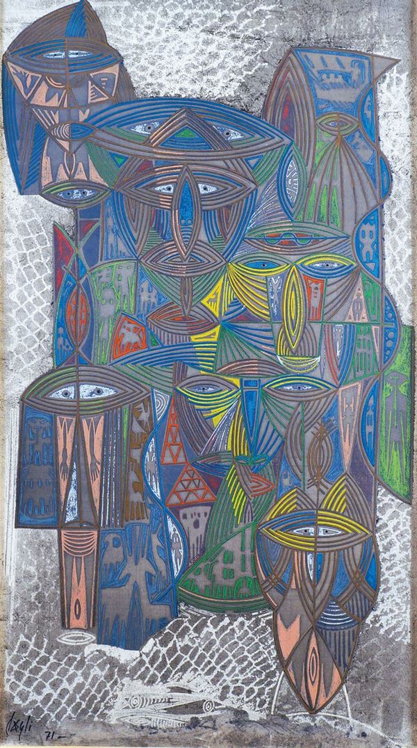Corrado Cagli  (Ancona 1910 - Roma 1976)  - Auction Auction 34 - Colasanti Casa d'Aste