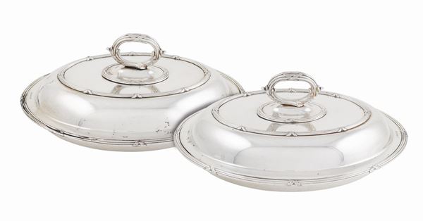 A pair of silverplate tureens  (Great Britain, 19th century)  - Auction Auction 34 - Colasanti Casa d'Aste