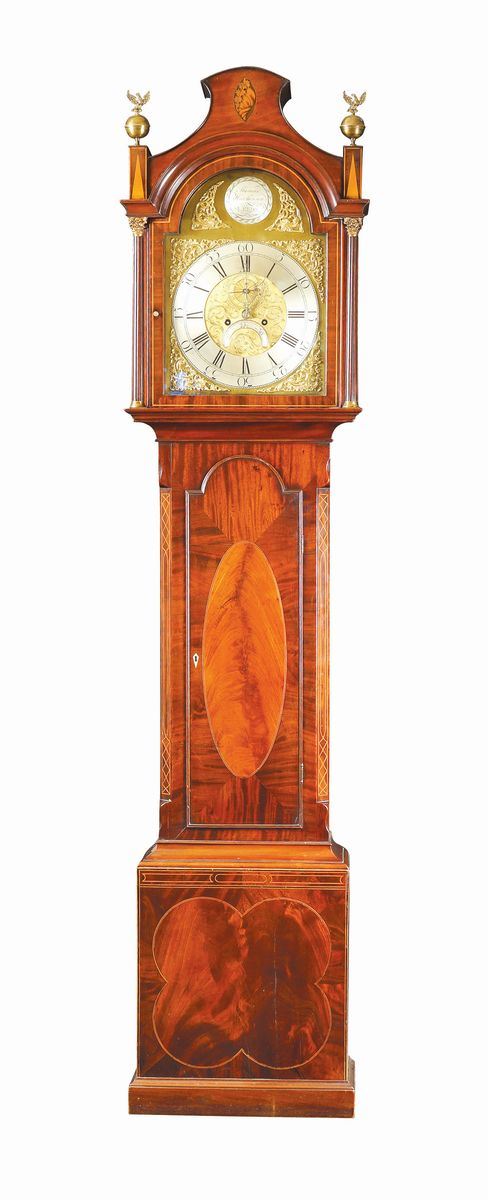A Thomas Hutchinson longcase clock  (Great Britain, Leeds, 19th century)  - Auction Auction 34 - Colasanti Casa d'Aste