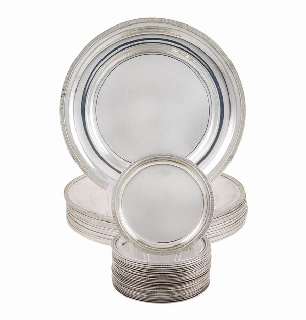 A silverplate lot  (20th century)  - Auction Auction 34 - Colasanti Casa d'Aste