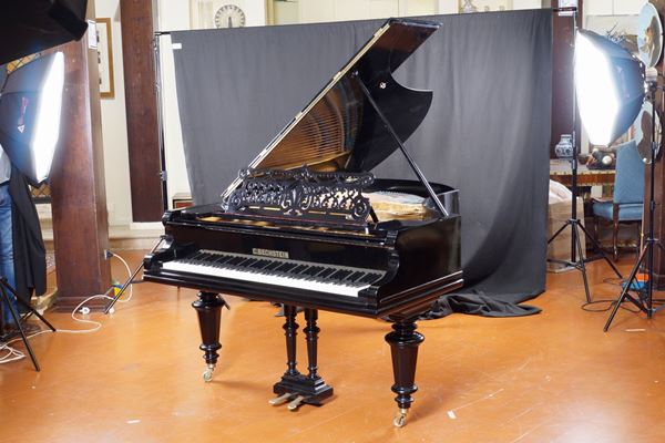 Grande piano C. Bechstein tre quarti di coda