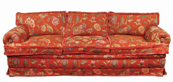 A three seater sofa  (20th century)  - Auction Auction 34 - Colasanti Casa d'Aste