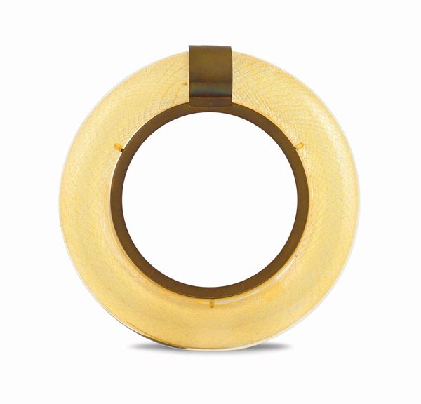A Tommaso Barbi glass photo frame  (Murano, 1940/50s)  - Auction Auction 34 - Colasanti Casa d'Aste