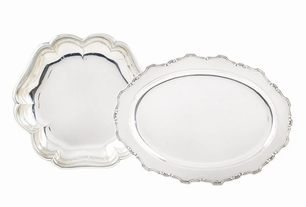 An 800 silver lot (2)  (Italy, 20th century)  - Auction Auction 34 - Colasanti Casa d'Aste