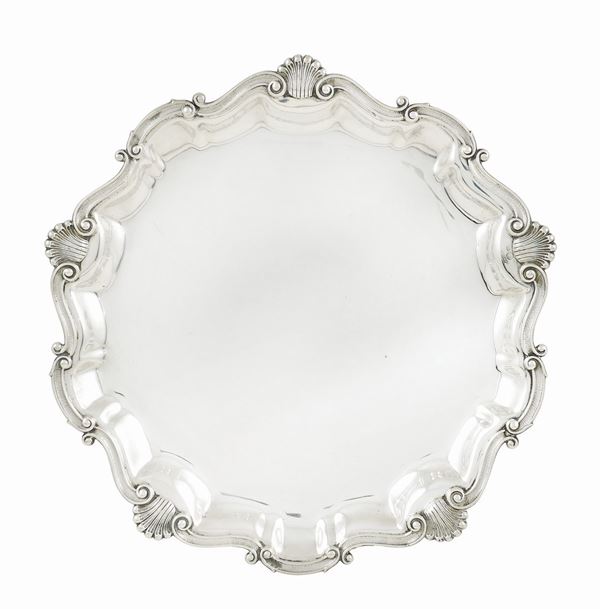 An 800 silver tray