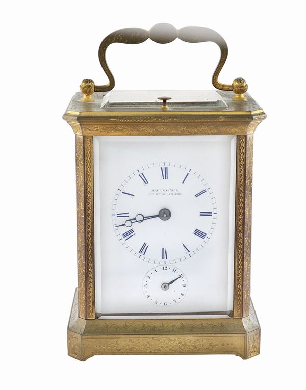 A Paul Garnier gilt bronze officielle