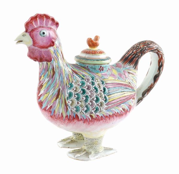 A porcelain teapot  (China, late 19th-early 20th century)  - Auction Auction 34 - Colasanti Casa d'Aste