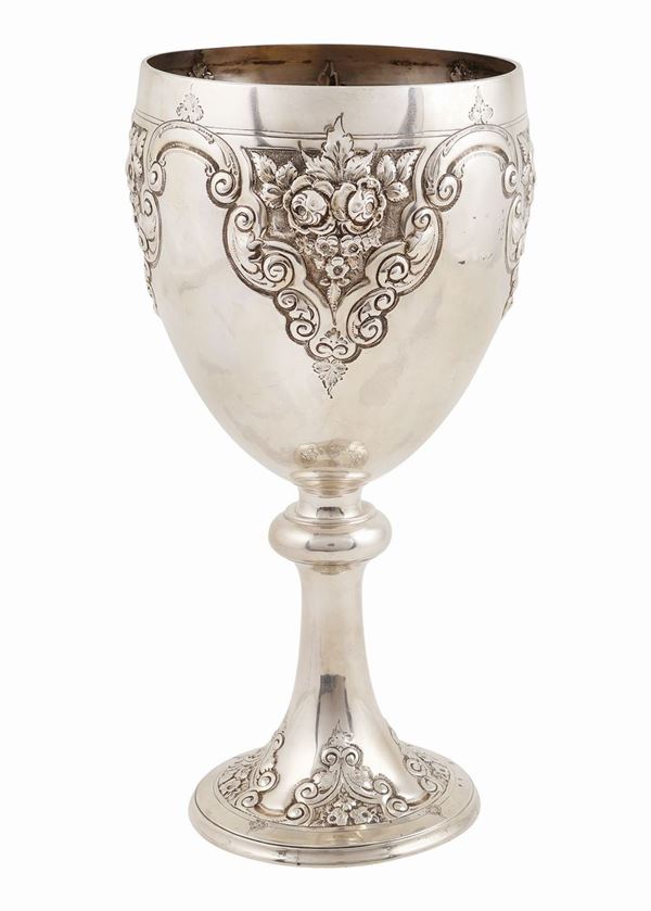 Grande coppa in argento  (Londra, Regina Vittoria 1880)  - Asta ARGENTI DA COLLEZIONE  - Colasanti Casa d'Aste