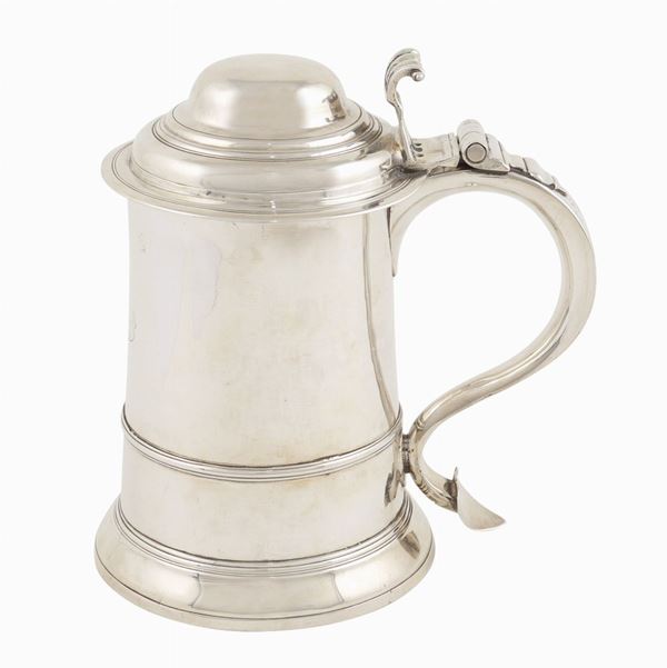 Tankard in argento