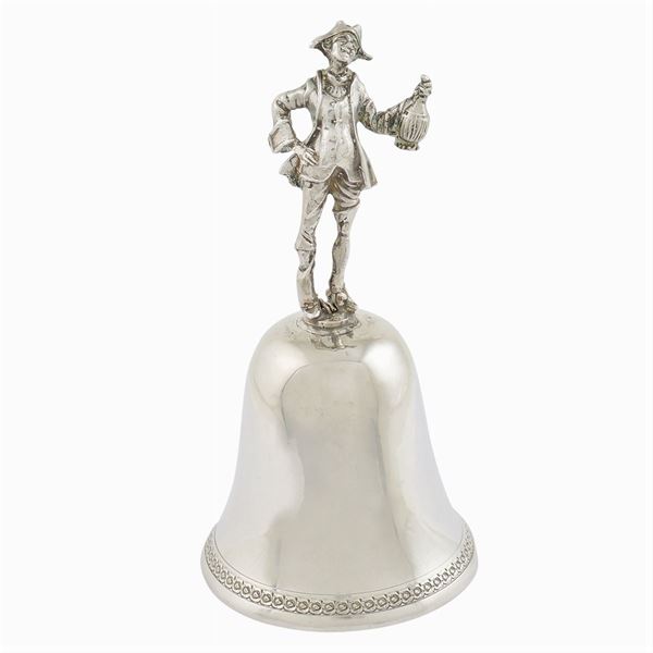 A 925 silver bell  (Italy, 20th century)  - Auction  FINE JEWELS - Colasanti Casa d'Aste