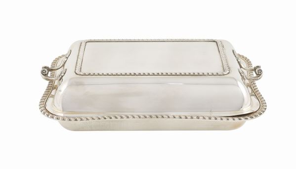 Legumiera in argento 800  (Italia, XX Sec.)  - Asta ARGENTI DA COLLEZIONE  - Colasanti Casa d'Aste
