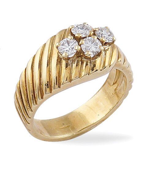 Fred, anello in oro giallo 18kt