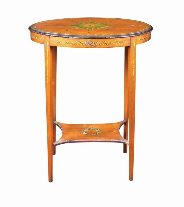 Tavolino in satinwood