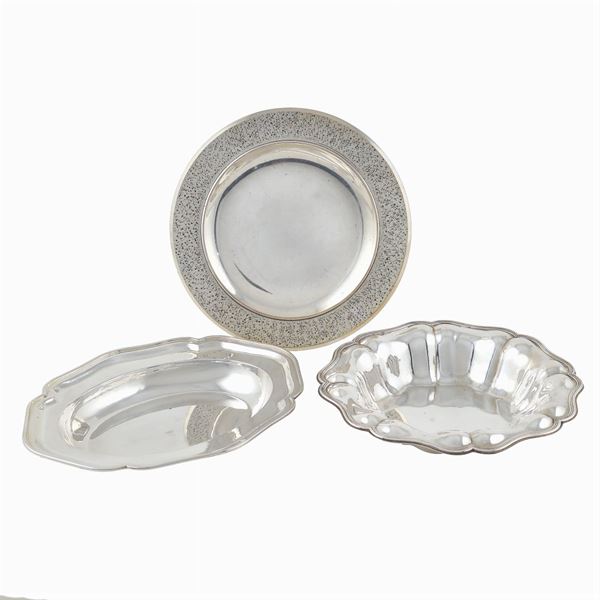 An Italian silver set (3)  (Italy, 20th century)  - Auction  FINE JEWELS - Colasanti Casa d'Aste