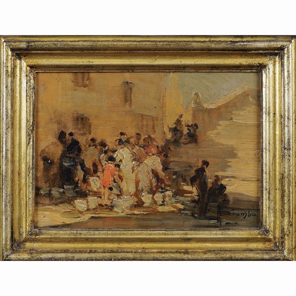 Angelo Brombo  (Chioggia, 1893 -1963)  - Auction Fine Art from Villa Astor and other private collections - Colasanti Casa d'Aste