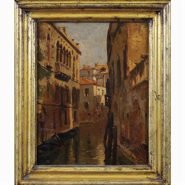 Filiberto Petiti  (Torino 1845 - Roma 1924)  - Auction Fine Art from Villa Astor and other private collections - Colasanti Casa d'Aste