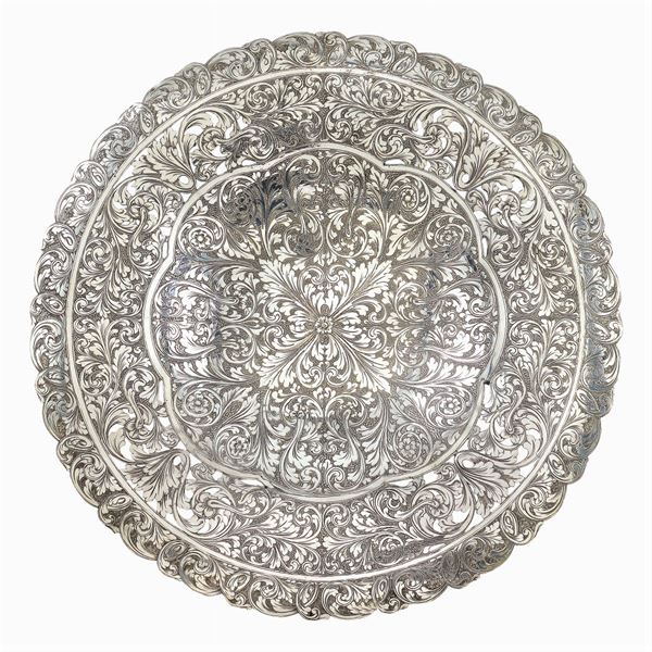 Centrotavola in argento