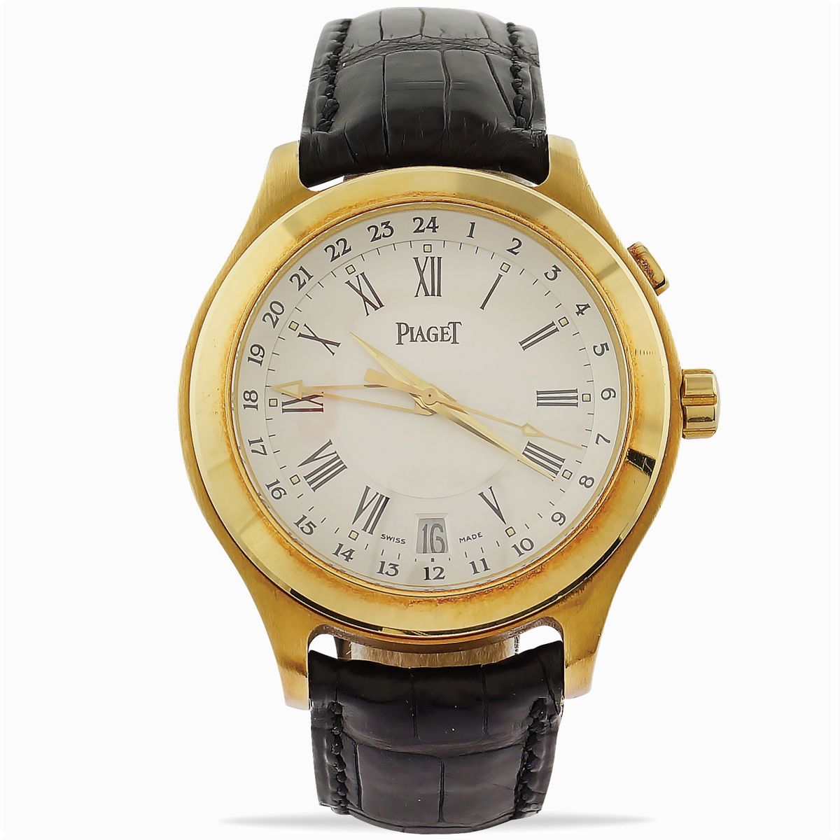 A Piaget Citea GMT Dual Time wristwatch Auction FINE JEWELS