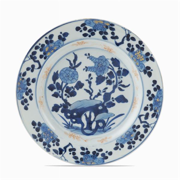 A porcelain plate