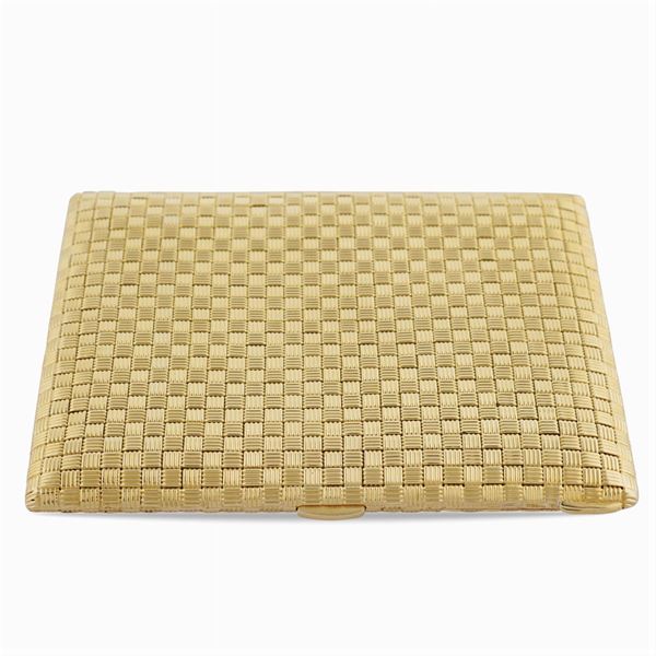 Portasigarette in oro giallo 18kt