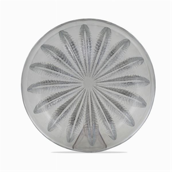 Lalique, grande centrotavola in cristallo