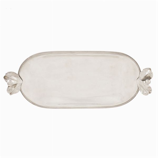 A silver tray  (Italy, 20th century)  - Auction  FINE JEWELS - Colasanti Casa d'Aste