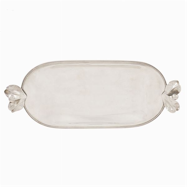 Vassoio portaposta in argento