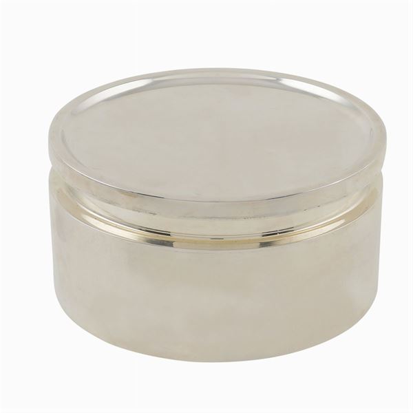 A silver circular box  (Italy, 20th century)  - Auction  FINE JEWELS - Colasanti Casa d'Aste